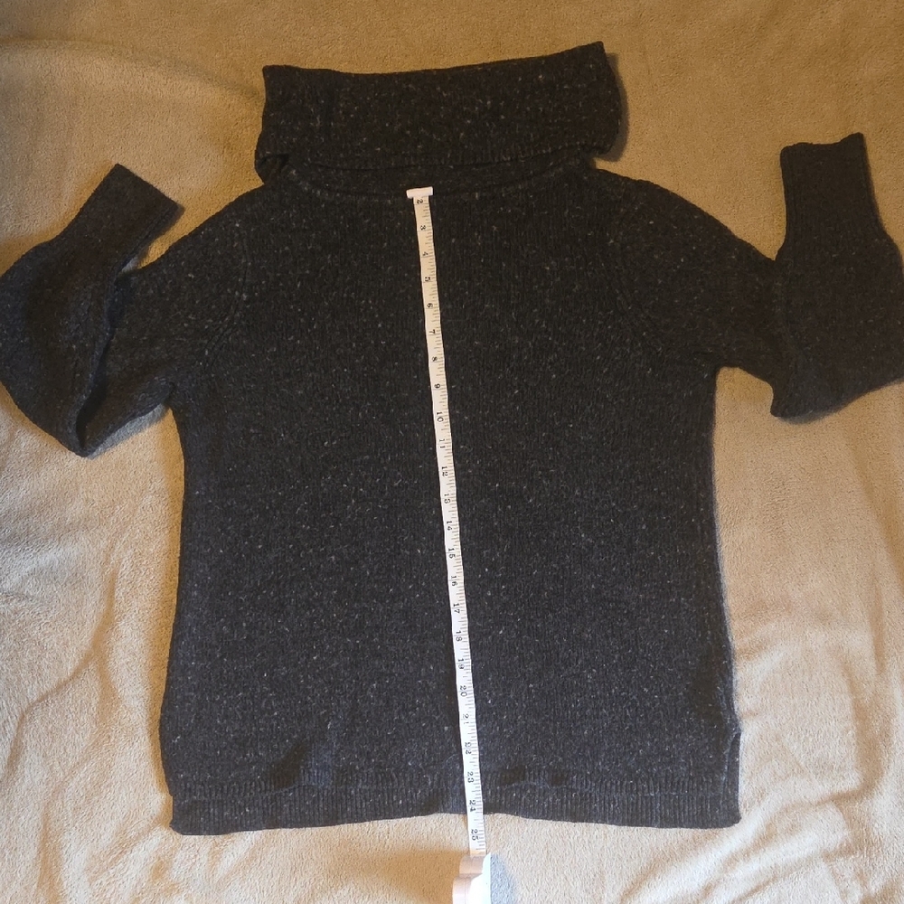 DKNY Dark Gray Turtleneck Sweater - Picture 5 of 7